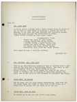 Moe Howard's 34pp. Script Dated June 1941 for The 1942 Three Stooges Film ''Cactus Makes Perfect'' -- Very Good Condition